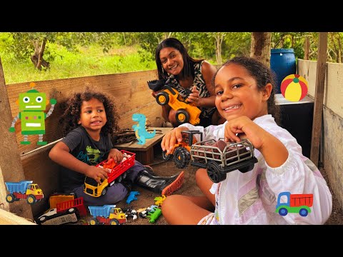 COMPRAMOS VÁRIOS BRINQUEDOS DE FAZENDO!!!