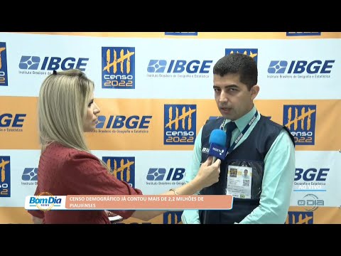 Censo Demográfico já contou mais de 2,2 milhões de piauienses 04 10 2022