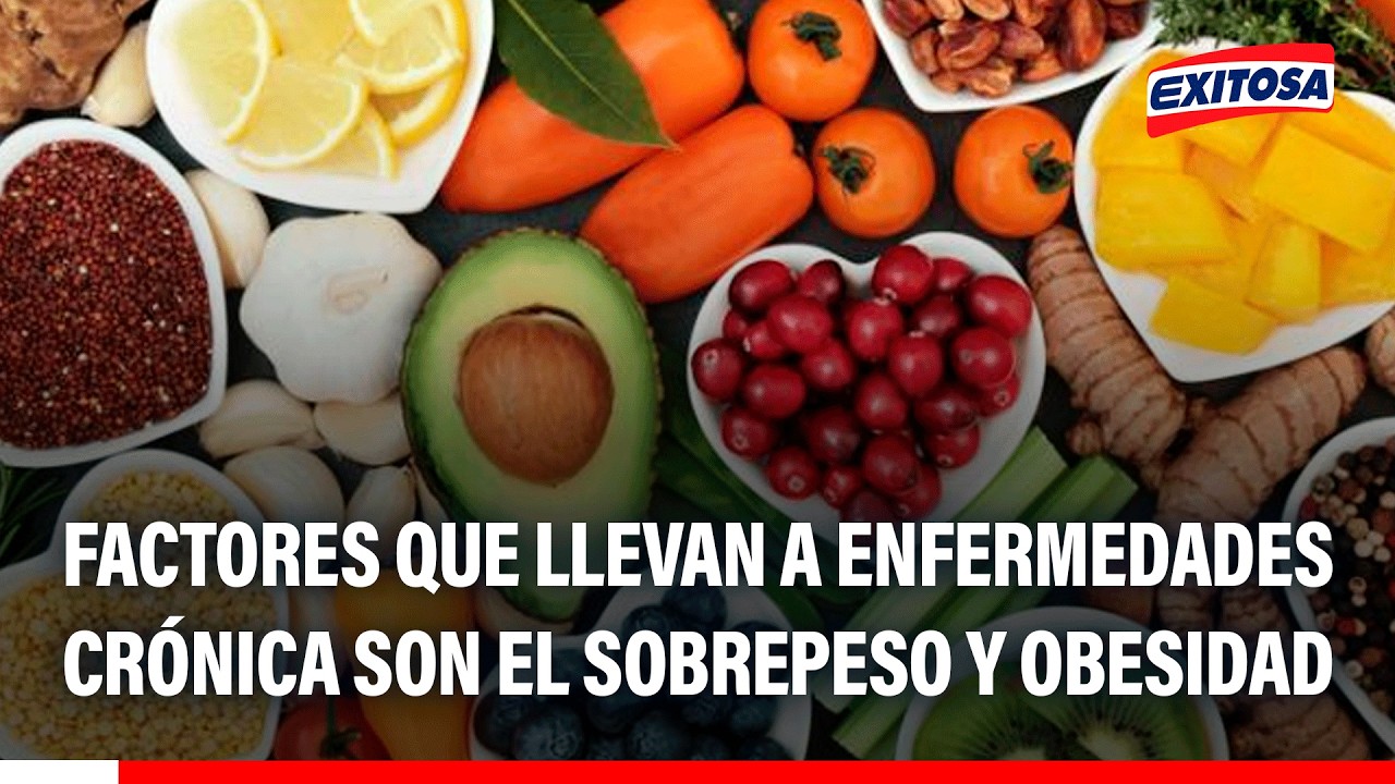 🔴🔵 Factores que llevan a enfermedades crónica son el sobrepeso y obesidad
