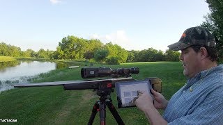 ATN Thor 4 thermal scope one shot zero using Obsidian 4 app