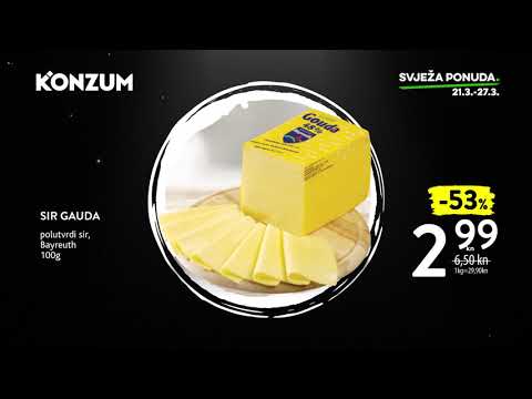 Konzum katalog svježa ponuda 21.3.-27.3.