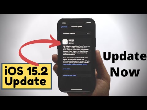 iOS 15.2 Update on iPhone 12 !