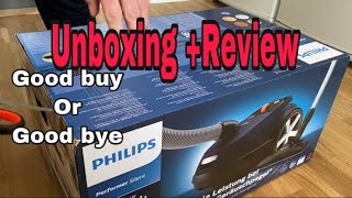 UNBOXING AND REVIEW OF PHILIPS PERFORMER SILENT VACUUM CLEANER