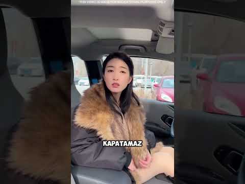 Japon otomobilinin garip sistemi! Kız çok şaşırdı 😲