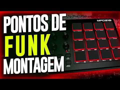 PACK DE PONTOS  PARA PRODUZIR MONTAGENS  DE FUNK