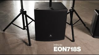 Video thumbnail for JBL Portable PA | EON718S Subwoofer Intro by JBL Professional