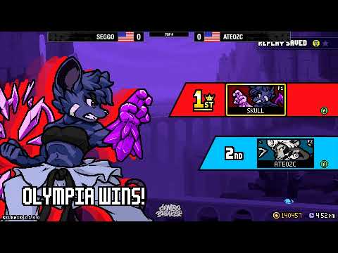 Rivals of Aether Combo Breaker 2022 Top 4 [4K/60fps]