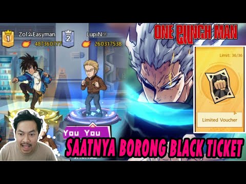 🔥🔥BORONG BLACK TICKET!! ZOLNAX MASIH KOKOH DI RANK 1 [AMPUN KETUA] - ONE PUNCH MAN The Strongest