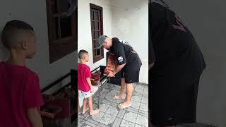 🏡❤️ UMA TARDE DE CHURRASCO COM AS CRIANÇAS- PAI SOLO #vlog #comedia #vlogcomigo #humor