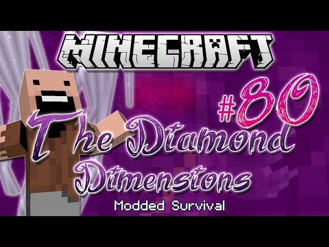 "I AM NOTCH!" | Diamond Dimensions Modded Survival #80 | Minecraft