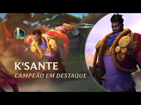 League of Legends | Campeão em Destaque: K'Sante - Mecânica de jogo