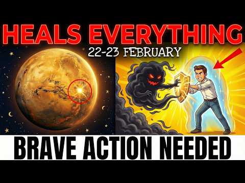 The Brave Action That Heals EVERYTHING - Tomorrow's Mars-Chiron Moment Changes Your Story (Feb 22)