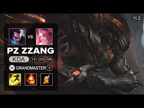 Yasuo Mid vs Seraphine - KR Grandmaster Patch 11.2