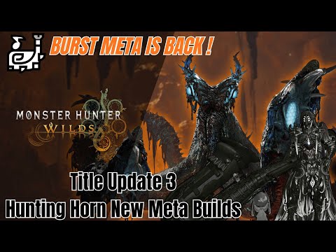 No Way !! BURST META Is Back?! | TU3 Hunting Horn Build AT Nu Udra | Monster Hunter Wilds