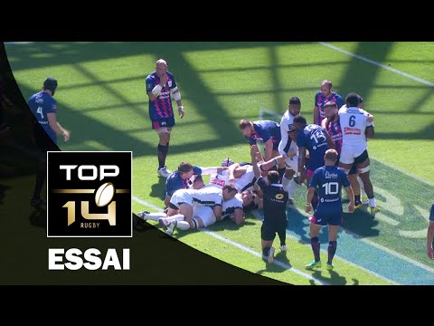 TOP 14 ‐ Essai Paul JEDRASIAK (ASM) – Paris-Clermont – J3 – Saison 2016/2017