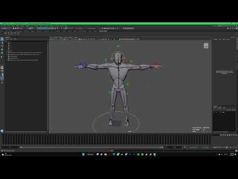 Mocap Rig set up in MAYA tutorial