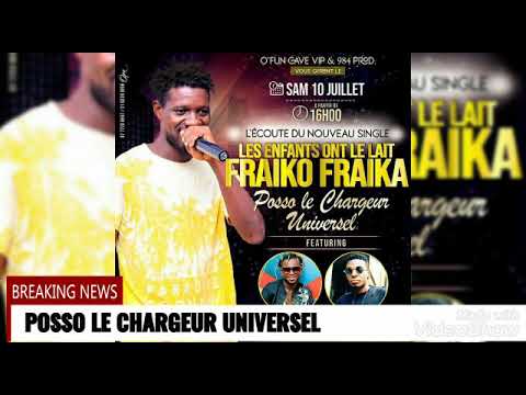 les enfants ont le Lait Fraico fraica