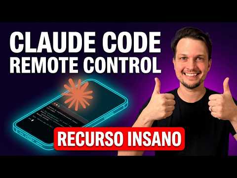 Remote Control do Claude Code: Agora o Claude Controle o teu PC (já era OpenClaw?)