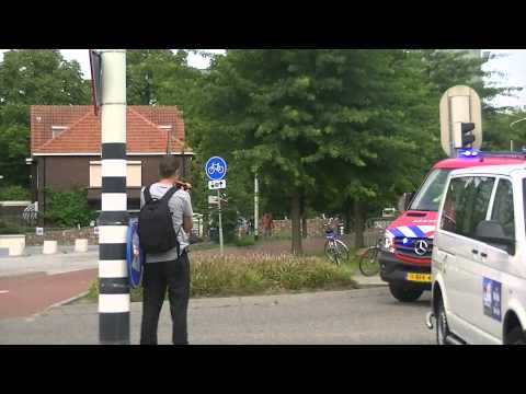 PRIO 1 TS 08-2131 SIV 08-8901 OVD 08-2091 OMS Brandmelder UMC Radboud In Nijmegen