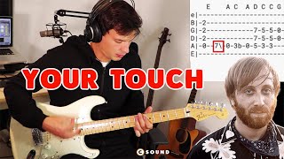 YOUR TOUCH (The Black Keys) Guitar Tutorial + Animated Tab