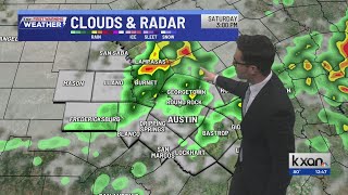 Strong to severe thunderstorms in Central Texas on Saturday | KXAN Weather Forecast (Mar. 6)