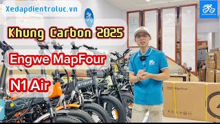 🔴 Khui thùng chiếc xe đạp điện trợ lực khung carbon trợ lực giữa nhẹ nhất 2025 -ENGWE MAPFOUR N1 AIR