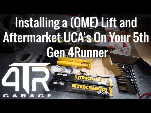 A Detailed Guide To Installing a (OME) Lift and Aftermarket UCA’s On Your 5th Gen 4Runner