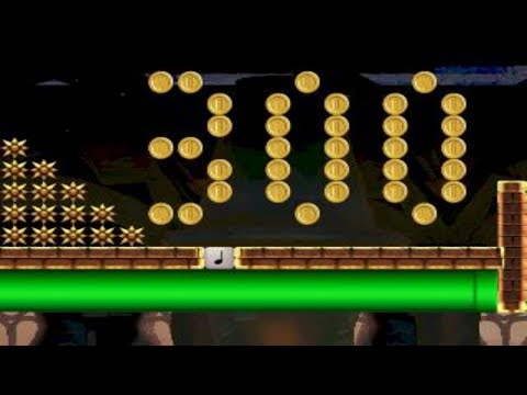 300秒 speed run 君は何秒残してゴール出来る? by ゆいと♪Z♪ - Super Mario Maker - No Commentary 1bl