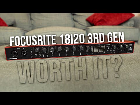 Focusrite 18i20 3rd Gen - 1 Year Later!  Still worth it?