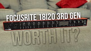 Video thumbnail for Focusrite 18i20 3rd Gen - 1 Year Later!  Still worth it? by Zach Wirchak