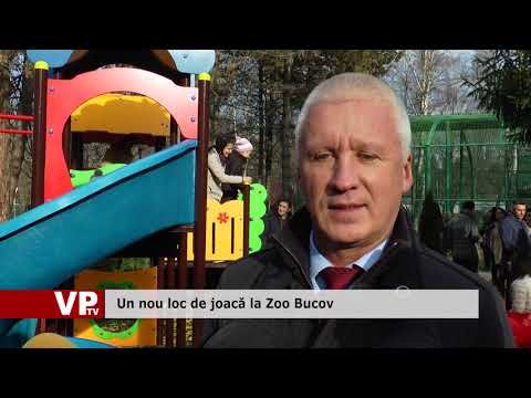 Un nou loc de joacă la Zoo Bucov