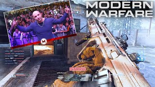 La première fois que je vois ça sur modern warfare 