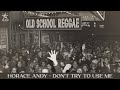 Horace Andy - Don't Try to Use Me (Official Audio) | Jet Star Music
