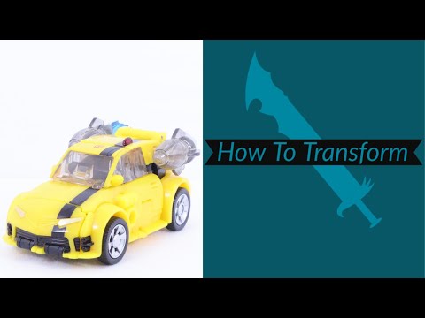 How To Transform: Transformers Legacy United Deluxe Class Bumblebee