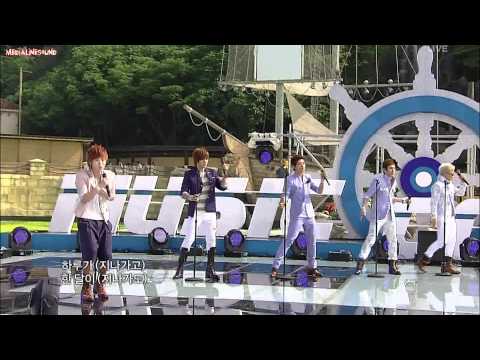 110604 N-TRAIN - 울면서 울어 (One Last Cry) @ MuCore