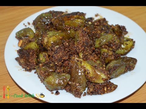 Stuffed Brinjal Fry Recipe | Vankaya Fry | How To Make Eggplant Fry | Baingan Fry Masala