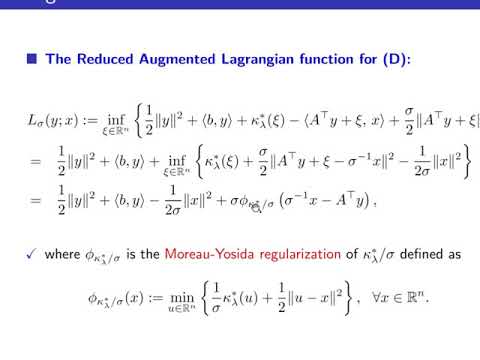 Ziyan Luo: Solving OSCAR and SLOPE Models Using Semismooth Newton-Based Augmented Lagrangian Methods