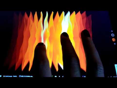 Gesturally Controlling Mazetools Soniface Lab for Windows Using an Android Tablet