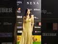 Mahima Makwana Shines In A Goldengown As She Attends IIFA Awards Mahimamakwana