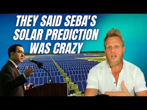 Tony Seba's solar predictions seemed insane in 2014 - they don't anymore...