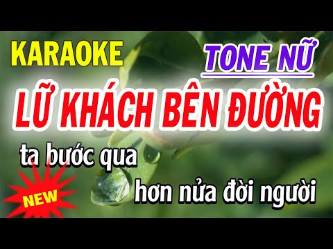 Lữ Khách Bên Đường Karaoke - Tone Nữ - ST Đông Hải