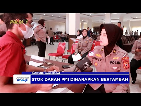 POLDA JABAR GELAR DONOR DARAH DALAM RANGKA HARI POLWAN KE-77