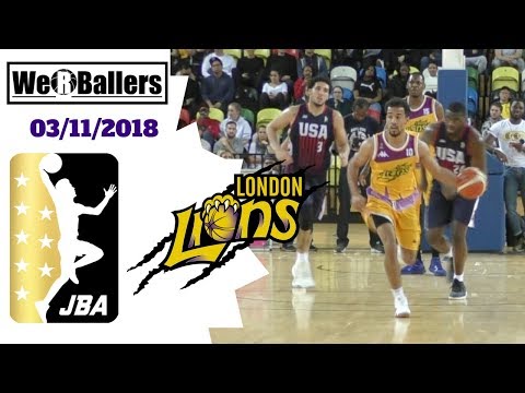 JBA All-Stars v London Lions 03/11/2018 Highlights by We R Ballers