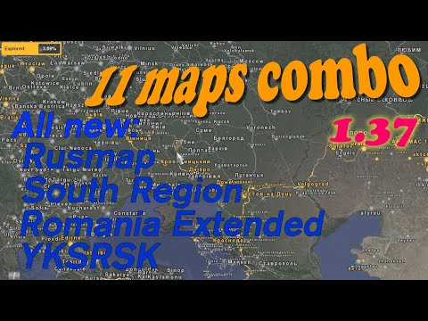 ETS2 11 Maps Combo for 1.37 - Setup Guide