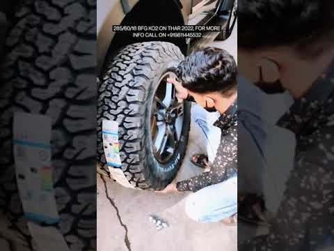 #bfgoodrichtires #thar2022 #mahindrathar2021 #offroadthar