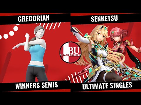 BU Smash Society S10 W1 - Gregorian (Wii Fit Trainer) vs Senketsu (Pyra & Mythra) [Winners Semis]