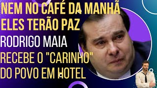 Povo dá um forte recado para Rodrigo Maia durante o café da manhã!