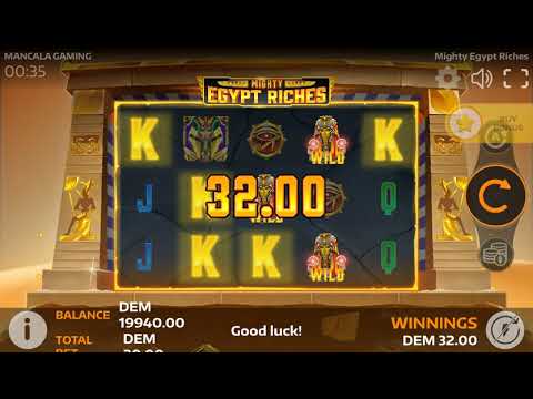 Mighty Egypt Riches – Video Gameplay