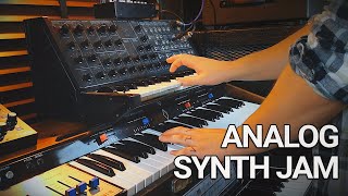 Video thumbnail for Synth jam with Korg MS-20, Logan String Melody II and Arturia DrumBrute by Benjamin Dehli