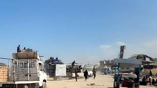 نزحـ،نا عصـ،بن عنا من شـ،مال غـ،زة إلي الجنـ،وب 🇵🇸#اكسبلور#gaza